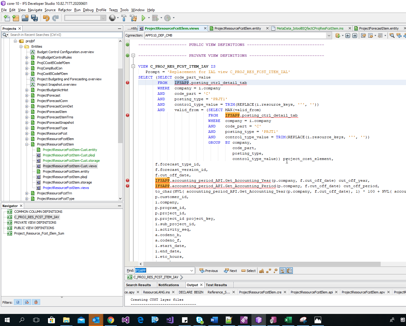 Creating a new view as a customization - Technical Documentation For ...
