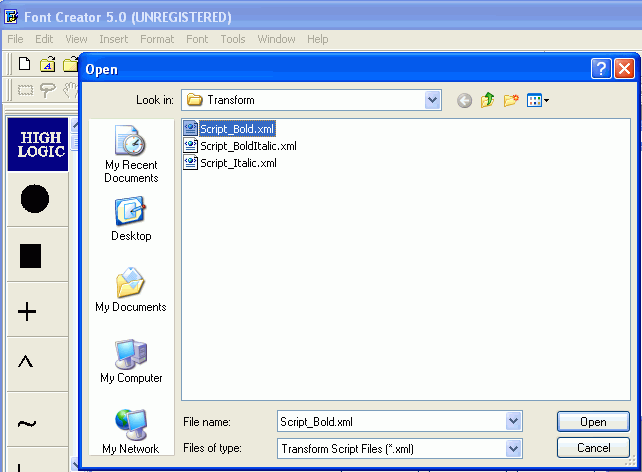 Font Transformations - Technical Documentation For IFS Cloud