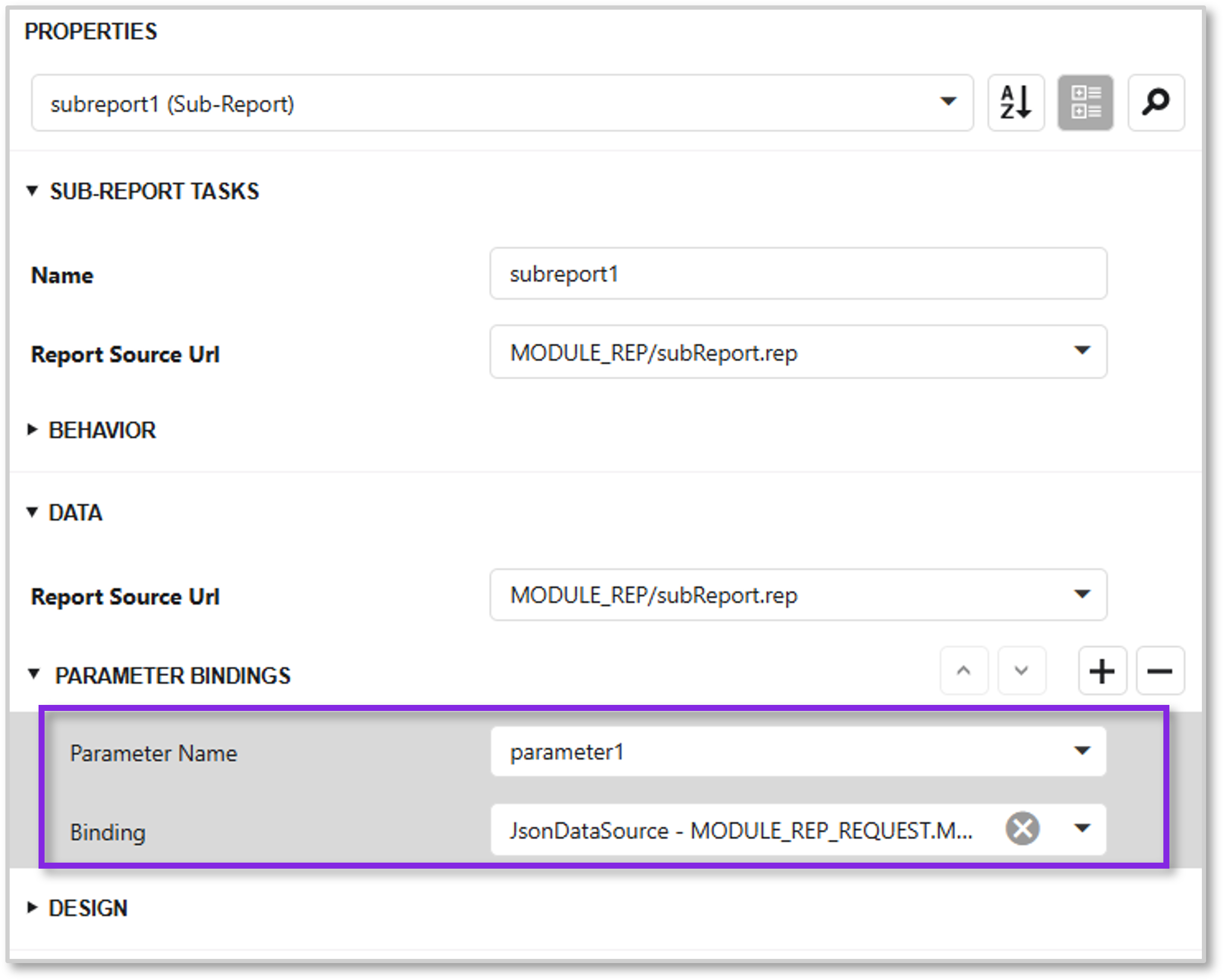 Sub Reports - Technical Documentation For IFS Cloud