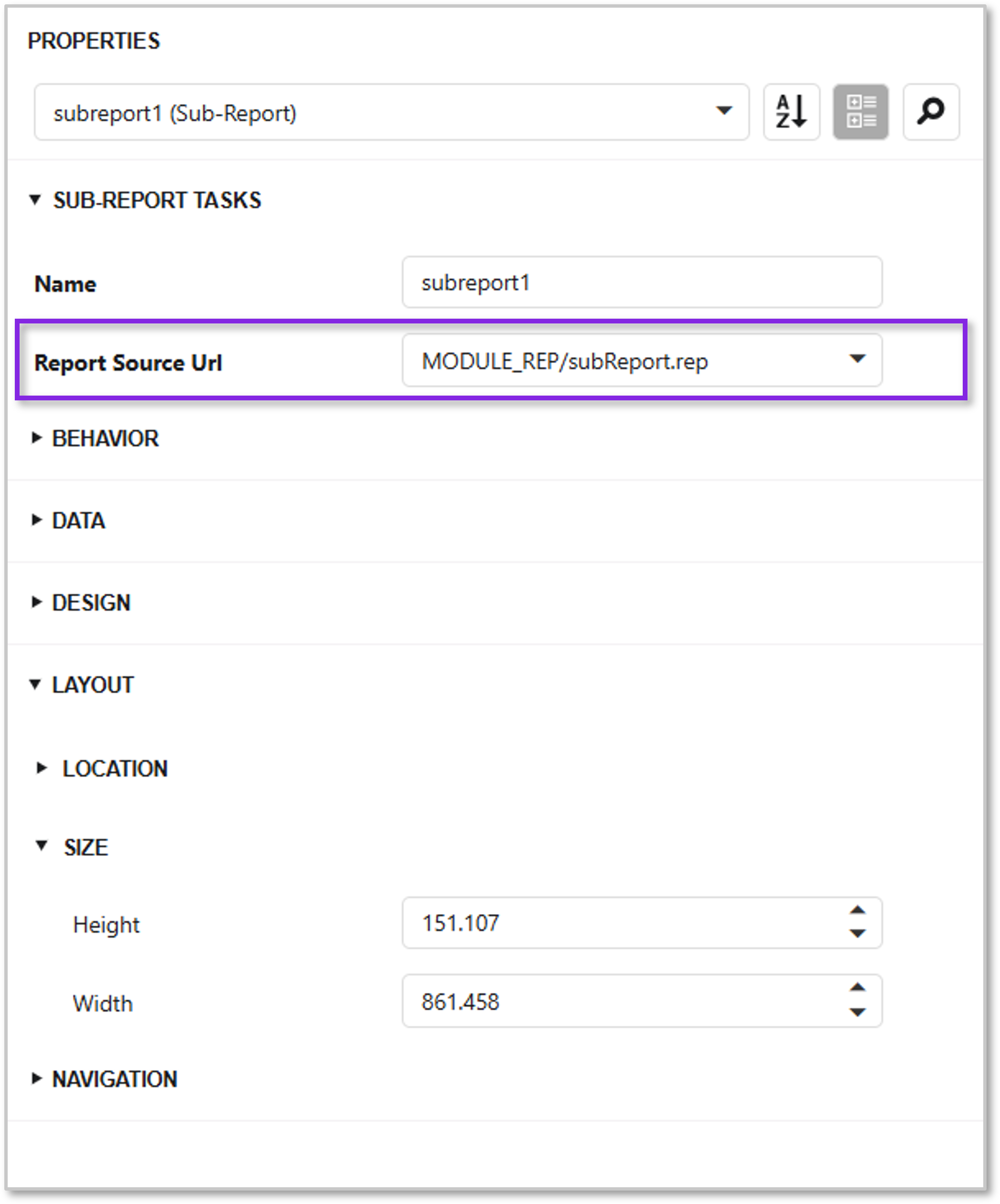 Sub Report Example Sub Reports - Technical Documentation For IFS Cloud