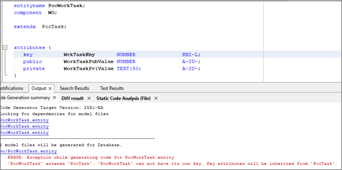 Entity Modeling - Technical Documentation For IFS Cloud
