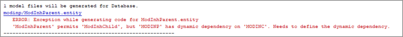 Entity Modeling - Technical Documentation For IFS Cloud