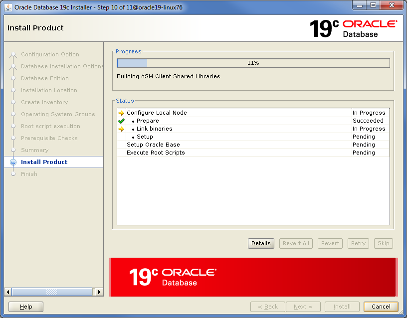 Install Oracle 19c Software - Technical Documentation For IFS Cloud