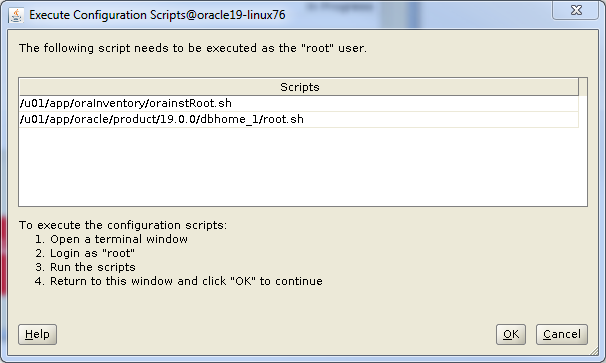 Install Oracle 19c Software - Technical Documentation For IFS Cloud