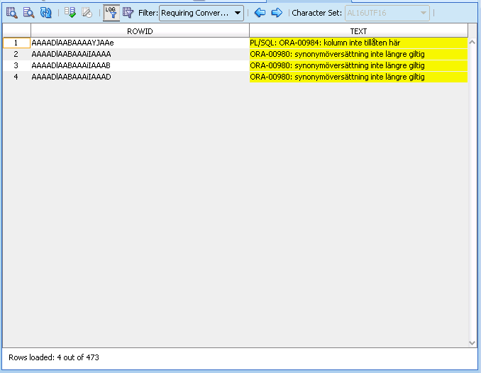 Converting a database to Unicode using DMU - Technical Documentation ...