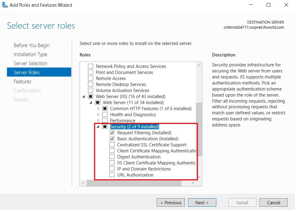 Web Service Extensions Configure The Crystal Web Service for IFS Cloud Web - Technical ...