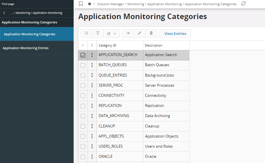 Application Monitoring Console Configuration - Technical Documentation ...