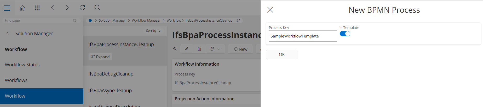 Create a Workflow Template
