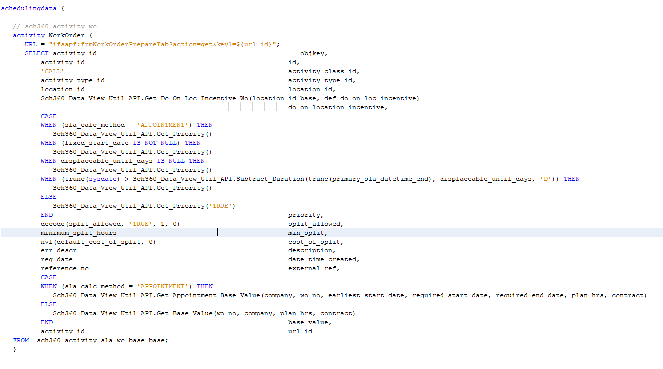 Data Fetch Rule example