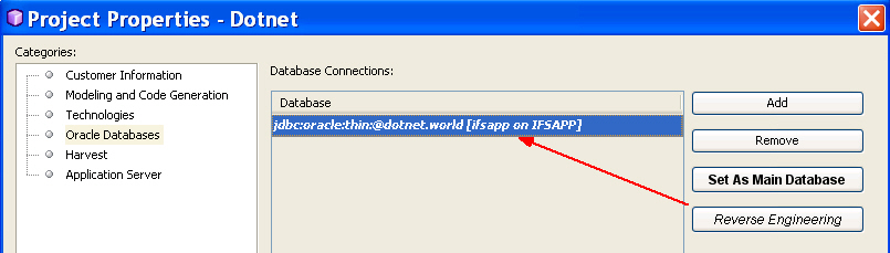 Reverse Engineer Database